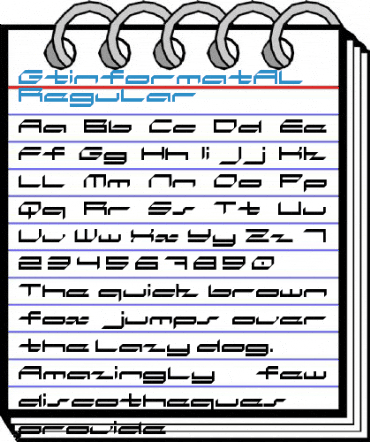 GtinformatAL Regular Font
