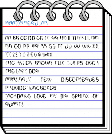 haAJJA Regular Font