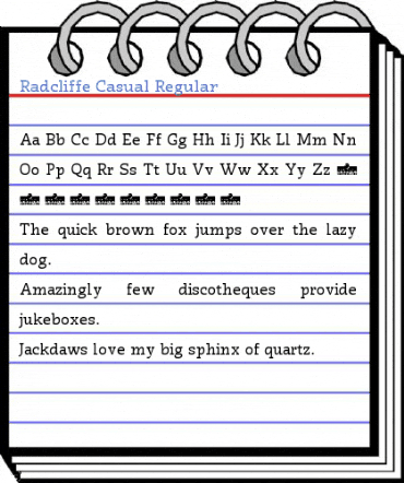 Radcliffe Casual Regular Font