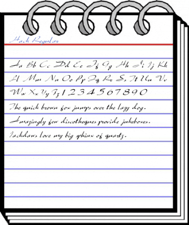 Hack Regular Font