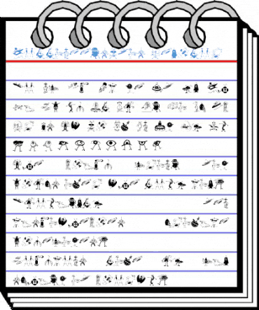 HalloweensUfos Regular Font