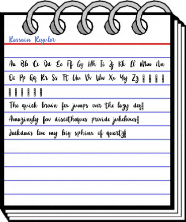 Rassain Regular Font