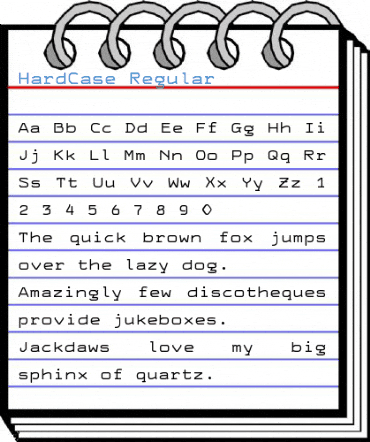HardCase Regular Font
