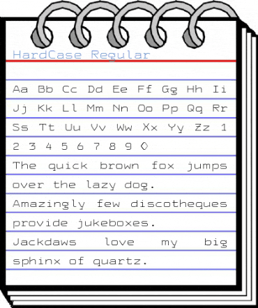 HardCase Regular Font