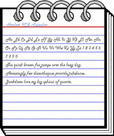 Harlow ICG Regular Font