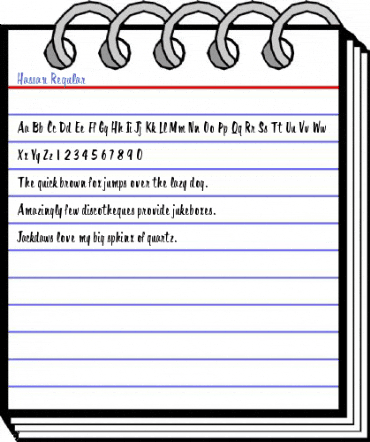 Hassan Regular Font