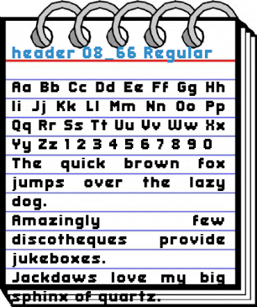 header 08_66 Regular Font