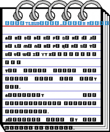 heavyLOUDedge_lineH Regular Font