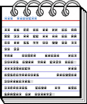 New Regular Font