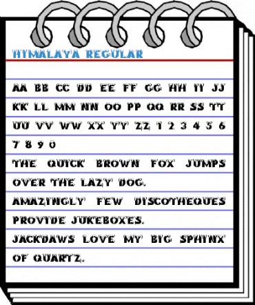 Himalaya Regular Font