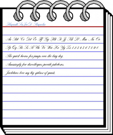 HogarthScrJoiD Regular Font