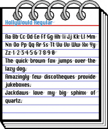 HollyWould Regular Font