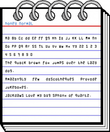 honey Normal Font
