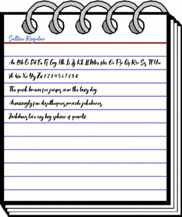 Saltino Regular Font