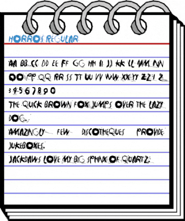 Horros Regular Font
