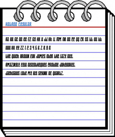 Hotrod Regular Font