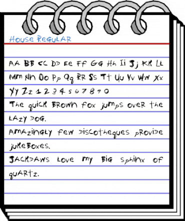 House Regular Font