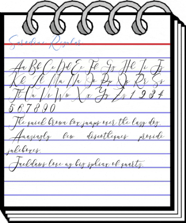 Sarodime Regular Font