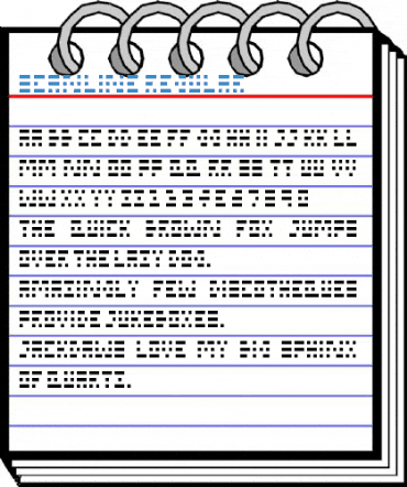 Scanline Regular Font