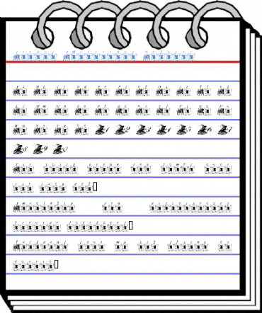 Iconus Americanus Regular Font