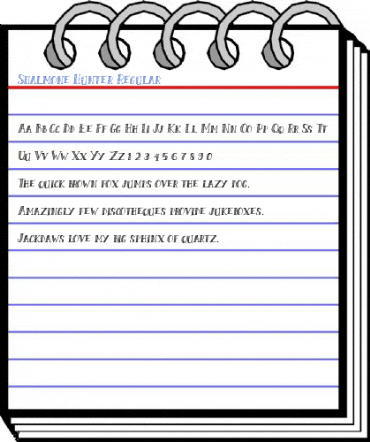 Shalmone Hunter Regular Font
