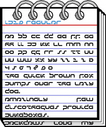 IJ19 Regular Font