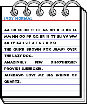 Indy Normal Font