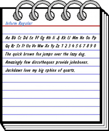 Inform Regular Font