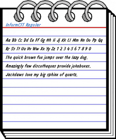 InformCTT Regular Font
