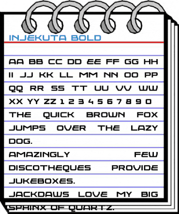 Injekuta Bold Font