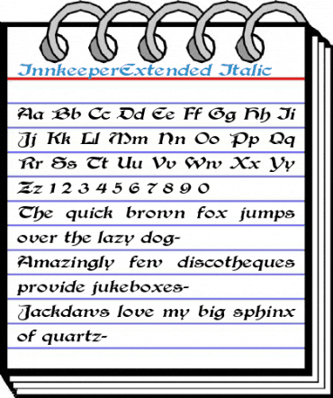 InnkeeperExtended Font