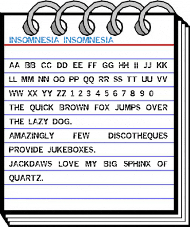 insomnesia insomnesia Font