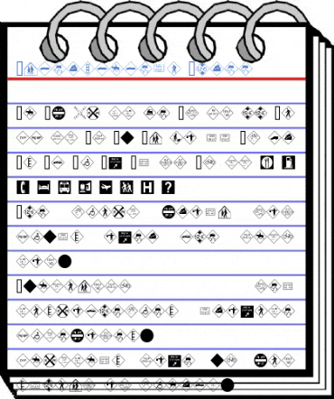 InterstatePi Font