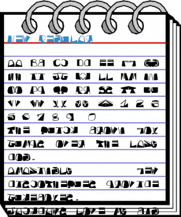 New Regular Font