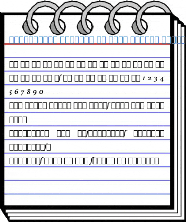 IowanOldSt BdItAlt BT Bold Italic Alternate Font