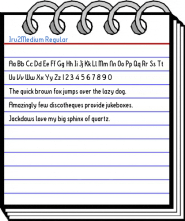Iru2Medium Regular Font
