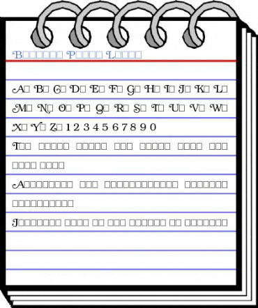 Bookman Profi Light Font