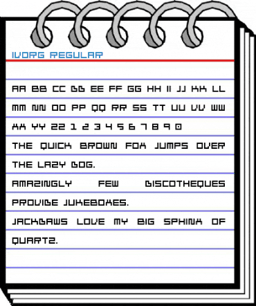 Ivorg Regular Font