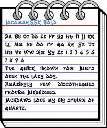 JacamarSSK Bold Font