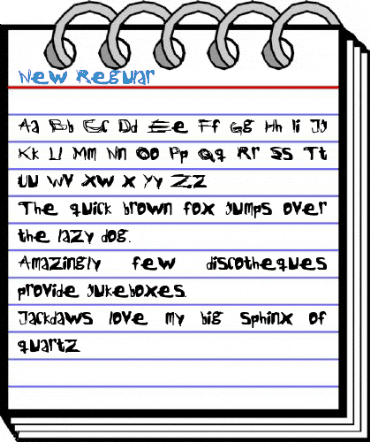 New Regular Font