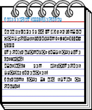 Jadefedgah[8002] Regular Font