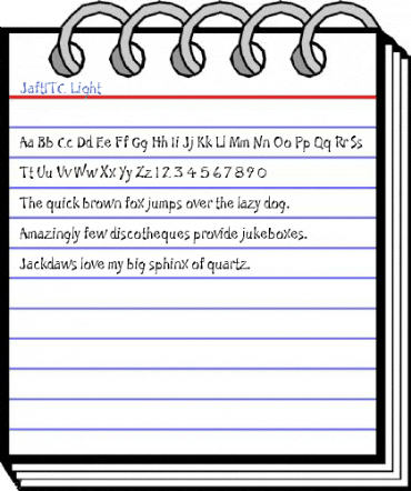 JaftITC Light Font