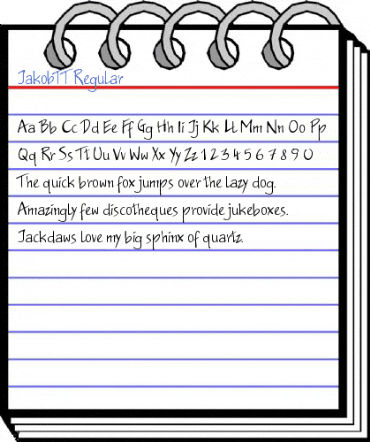 JakobTT Regular Font