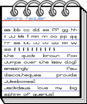 Jamiro Regular Font