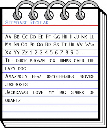 Stembase Regular Font