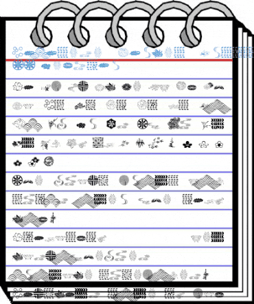 Japanese Garden Ornmnt ITC TT Regular Font