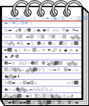 Japanese Garden Ornmnt ITC Regular Font