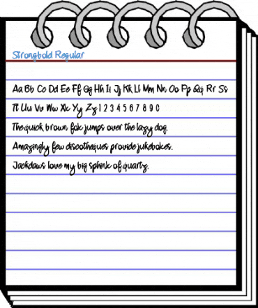 Strongbold Regular Font