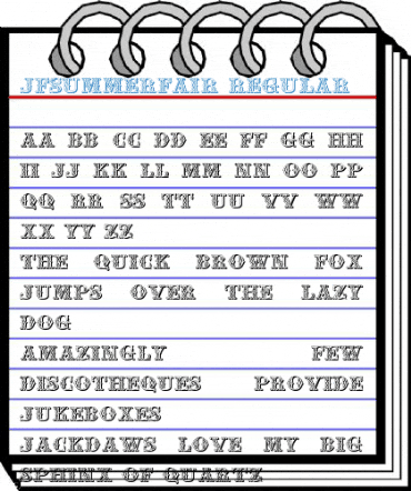 JFSummerFair Font