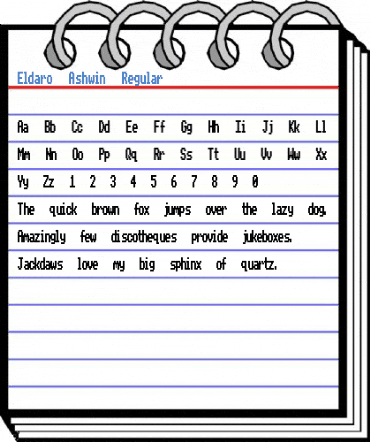 Eldaro Ashwin Regular Font